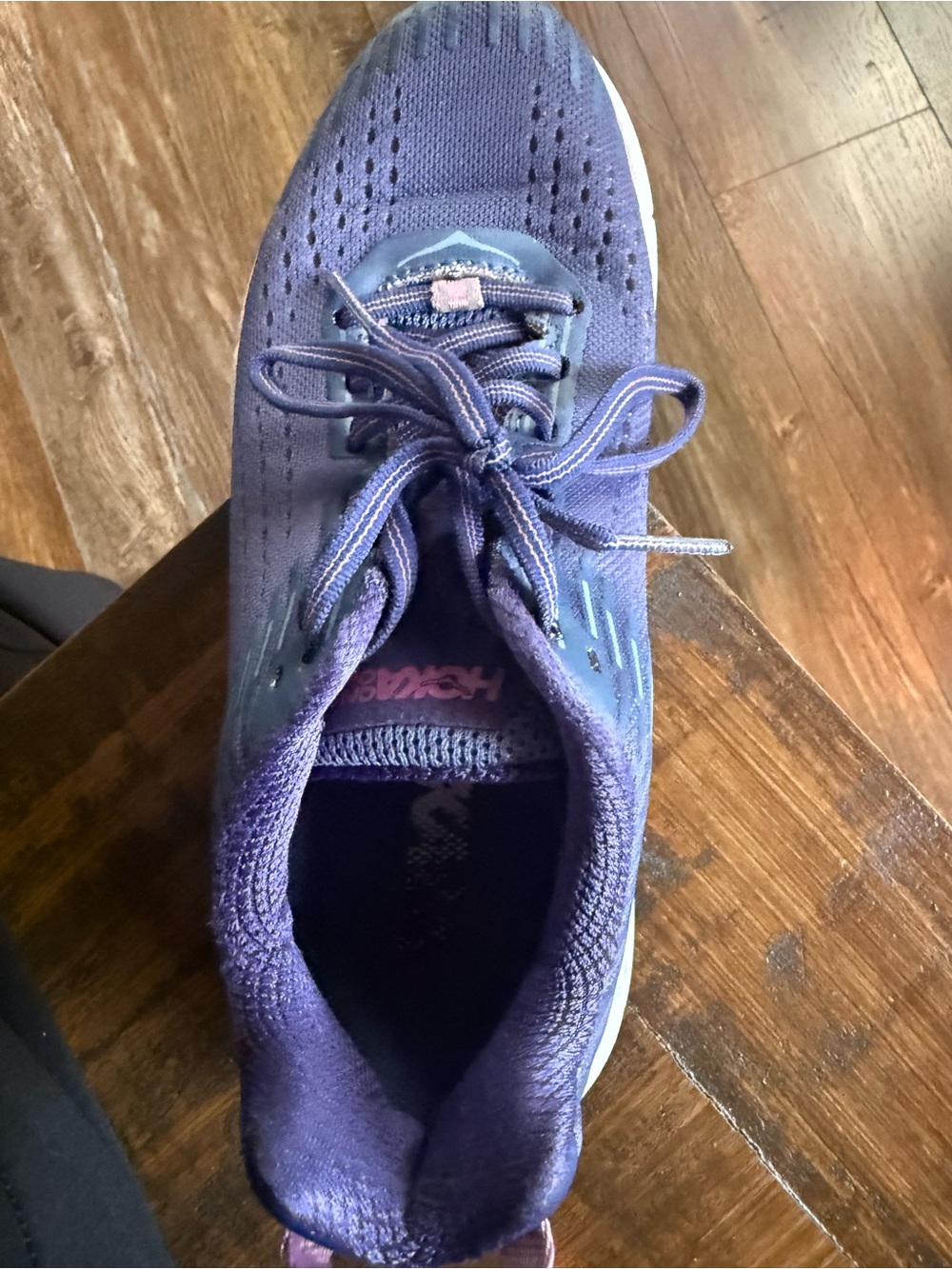 Hoka Women's Purple and Pink Performance Running Shoes - Picture 6 of 9